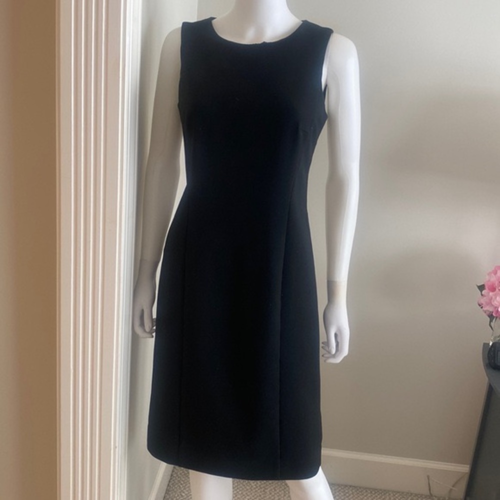 J. Crew Black Sheath Dress